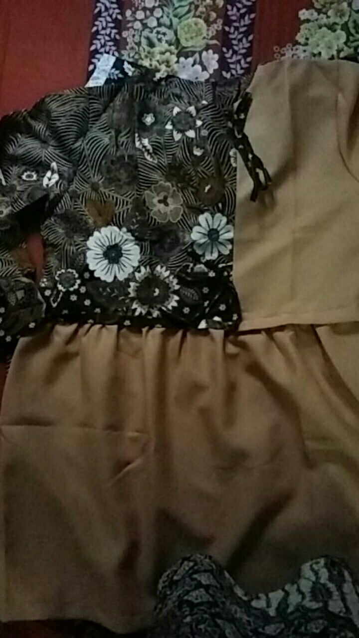 Baju Batik Wanita Modern Monalisa Genes M,l,xl Asli Pekalongan