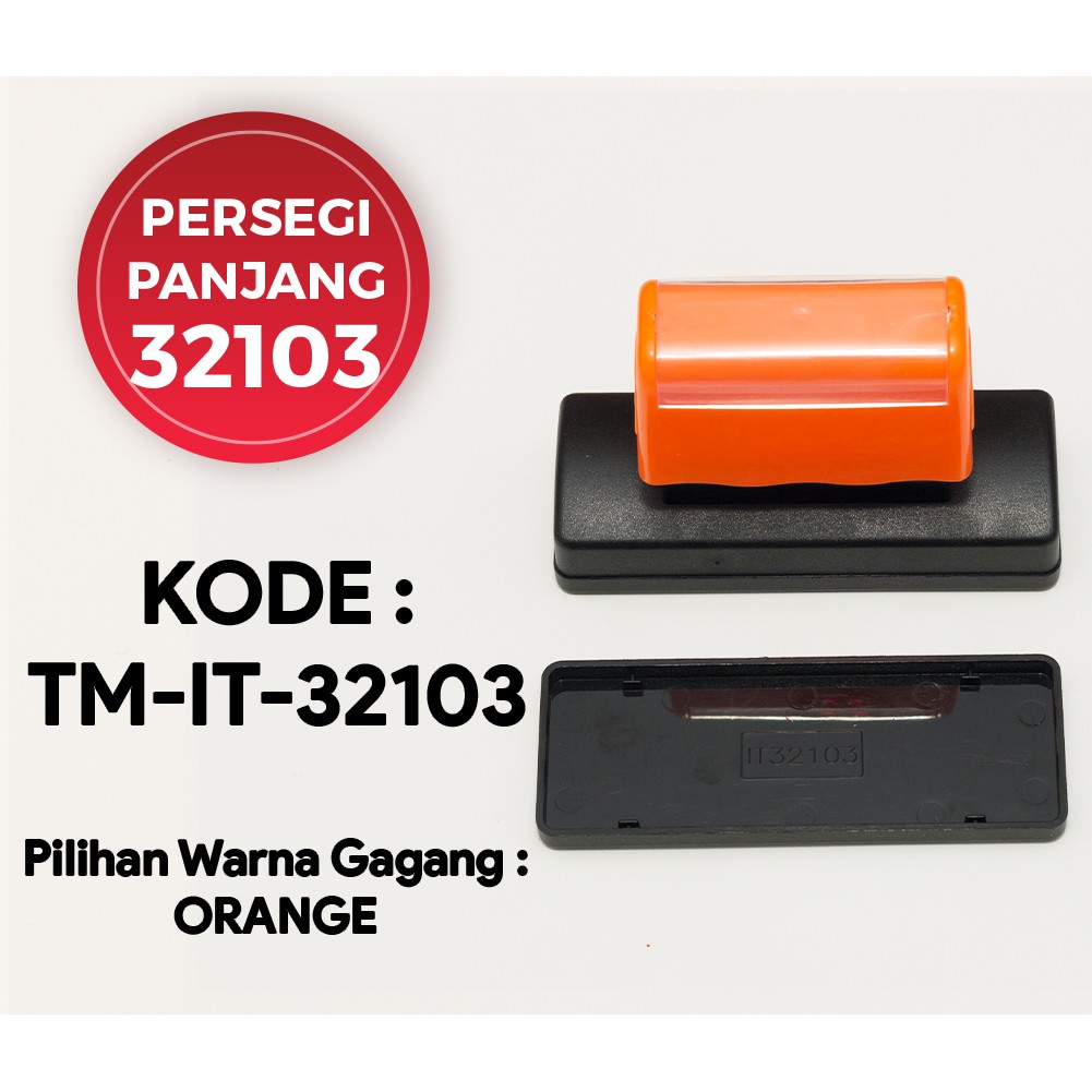 

GROSIR Gagang Flash Stamp PERSEGI PANJANG 32103 (32x103mm) -TM-IT-32103