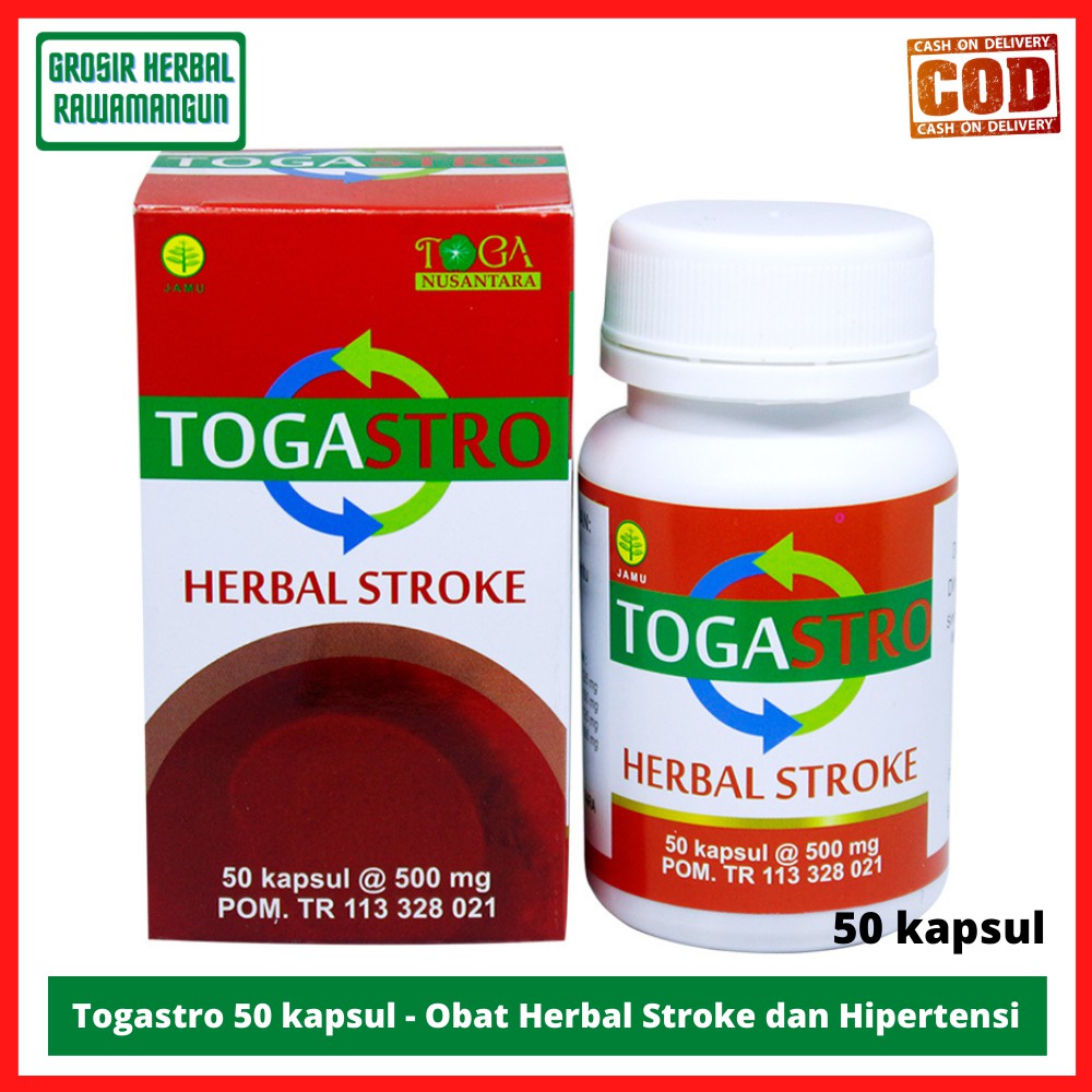 

Togastro 60 kpsl Herbal Anti Stroke