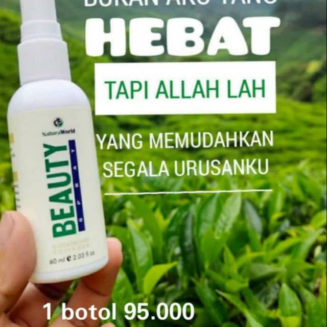 NATURA BEAUTY SPRAY |SERUM MUKA| obat jerawat |untuk flek hitam