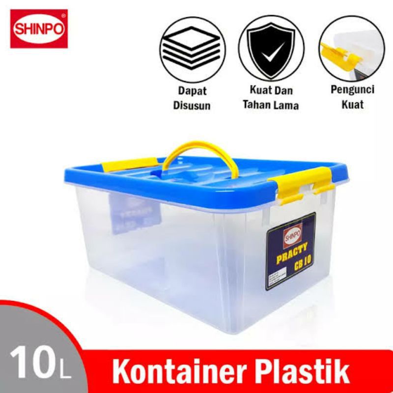 Shinpo box container plastik CB 10 shinpo