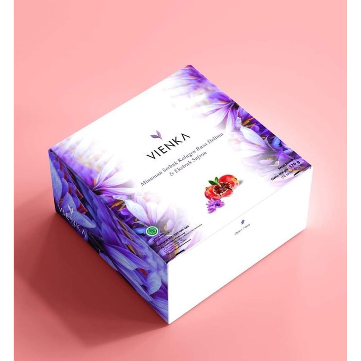 Saffron Glutha Collagen Drink by Vienka