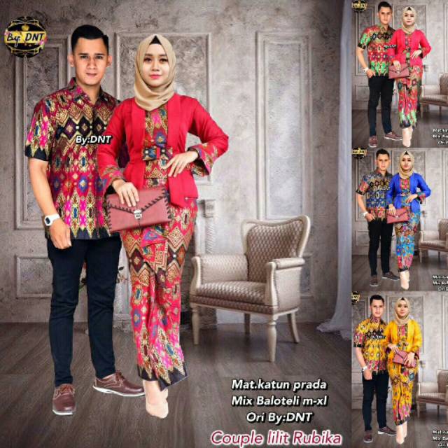 GROSIR BATIK COUPLE LILIT RUBIKA