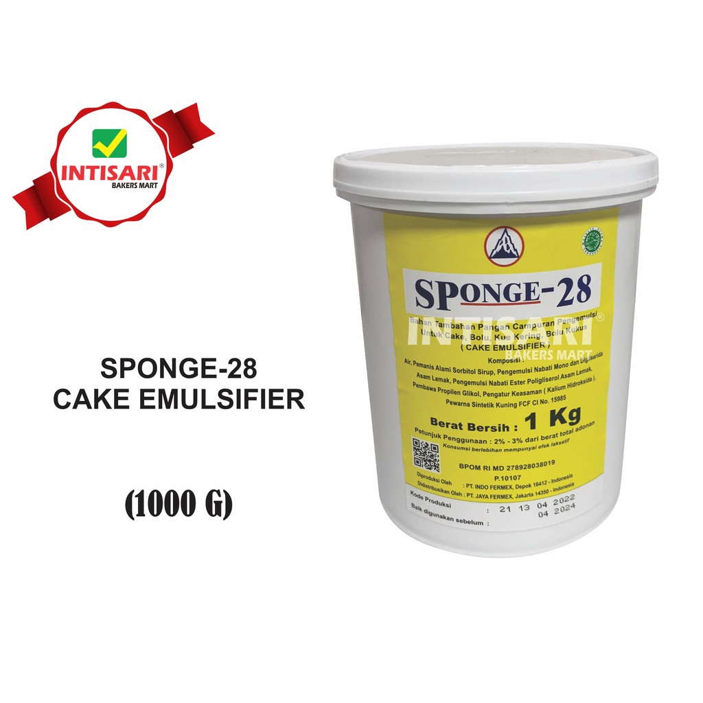 

SPONGE - 28 CAKE EMULSIFIER (SP) 1000 G