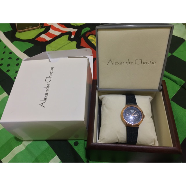 Alexandre Christie 6245 Blue Rose Gold