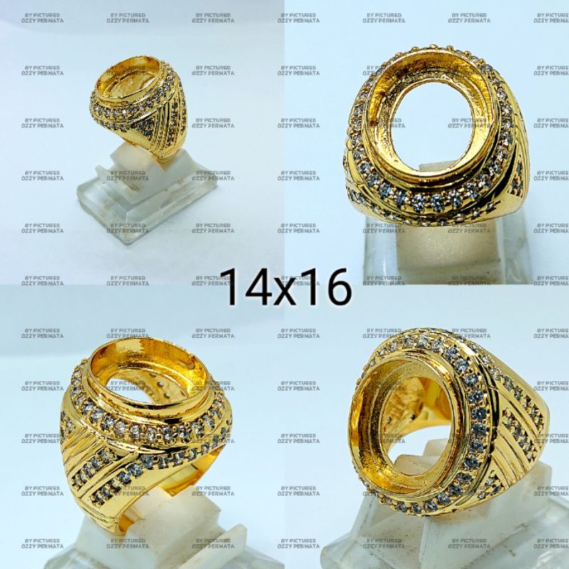 RING IKATAN ALPAKA SUPER MICROSETTING