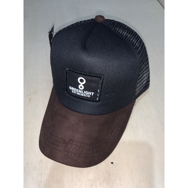 TOPI BASEBALL GREEN LIGHT | TOPI TRUCKER PRIA