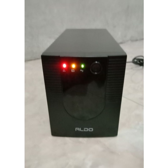 UPS MERK ALDO 1200VA BARU PLUSS BATTERY