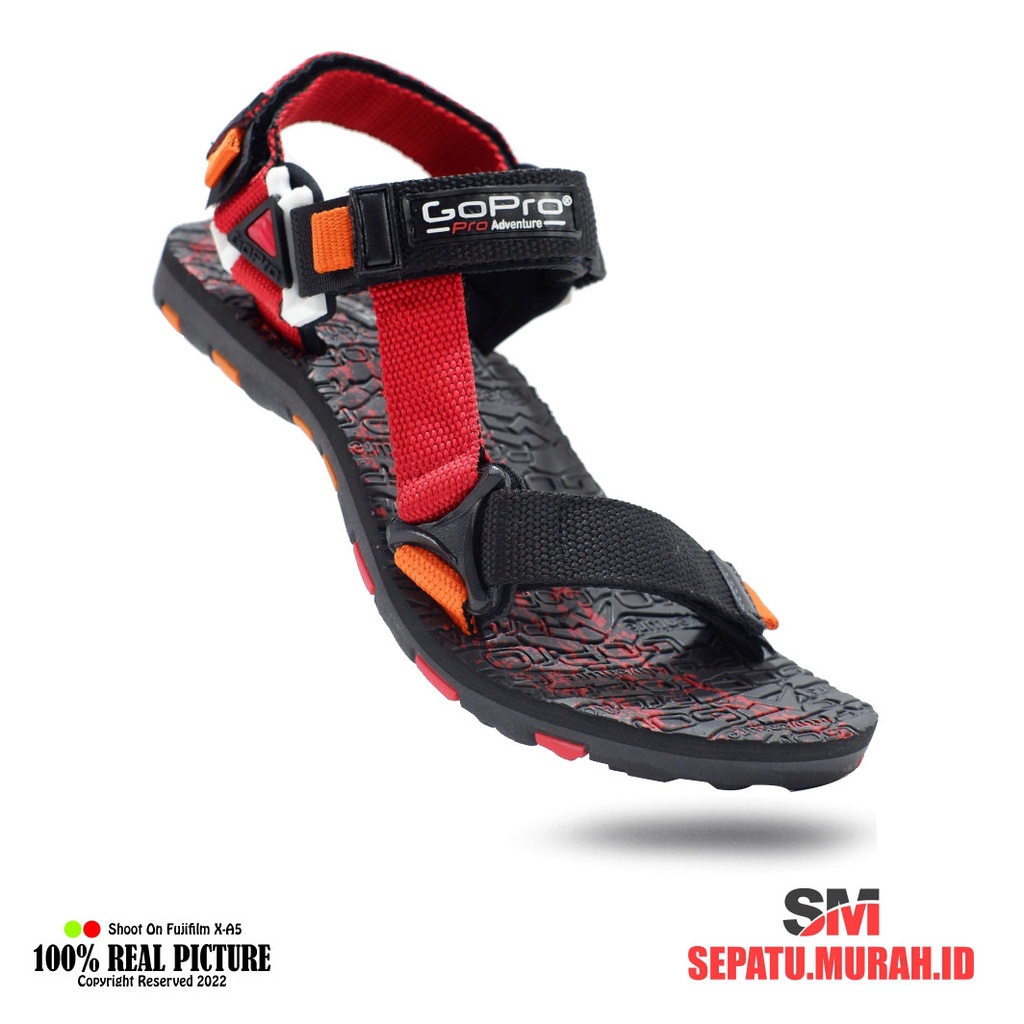 Sandal gunung pria dewasa sendal gunung cowok laki2 original go-pro mountblanc - tesla 39-43