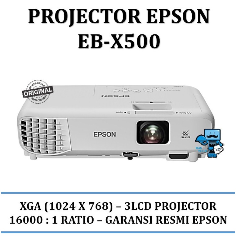 Projector Epson EB-X500 XGA 3LCD Projector - Garansi Resmi
