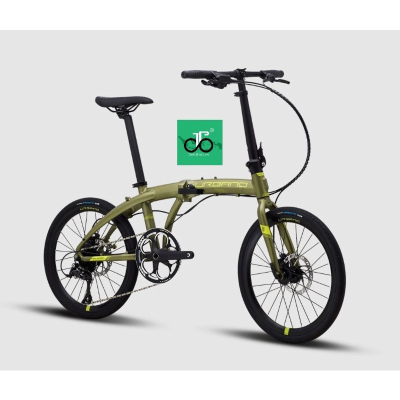 Sepeda lipat 20" Polygon Urbano 5 TERBARU 5.0