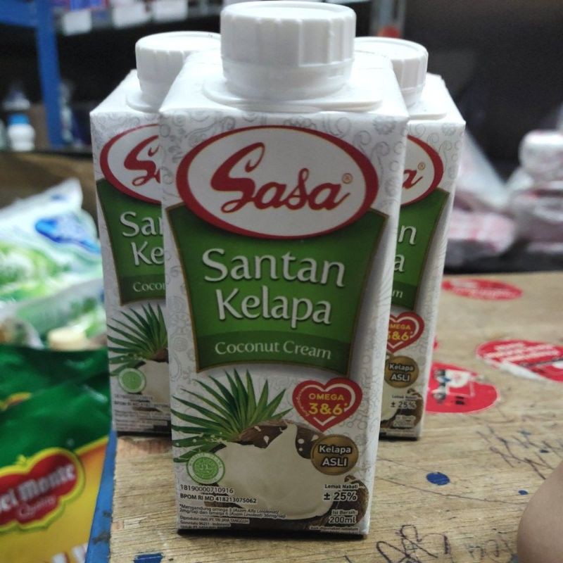 

Sasa santan/Santan instant