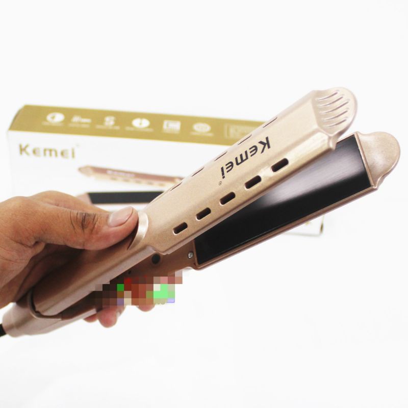 Catok Rambut Kemei KM 3229 Catokan Pelurus Rambut Slim Plat cepat panas//catokan pelurus rambut