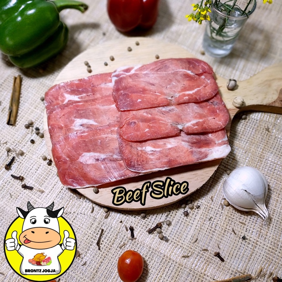 

FROZEN FOOD BEEF SLICE DAGING SAPI FRESH UNTUK GRILL / BARBEQUE - DISASS JOGJA