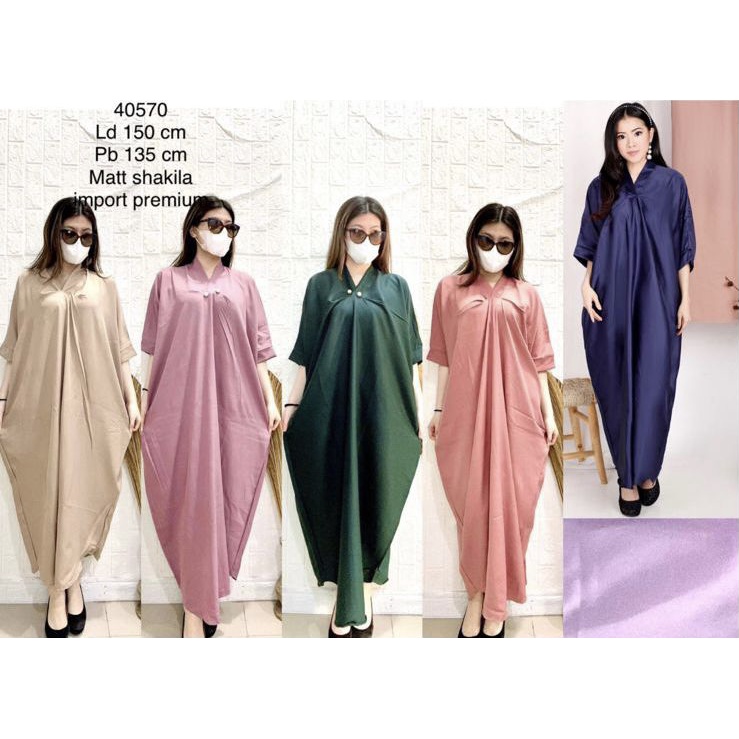 Grosir Kaftan Set Wanita TERBARU / Kaftan Shakila Import Wanita BEST SELLER / Grosir Dress Kaftan Ta