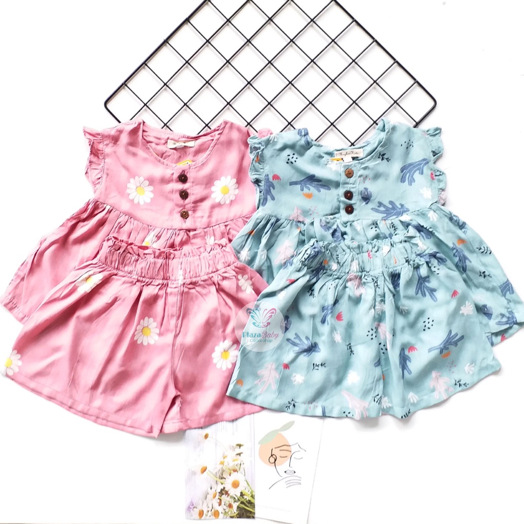Plazababyku RZ SETELAN KUNIKU CPDK setelan bayi motif bunga yang lucu PART2