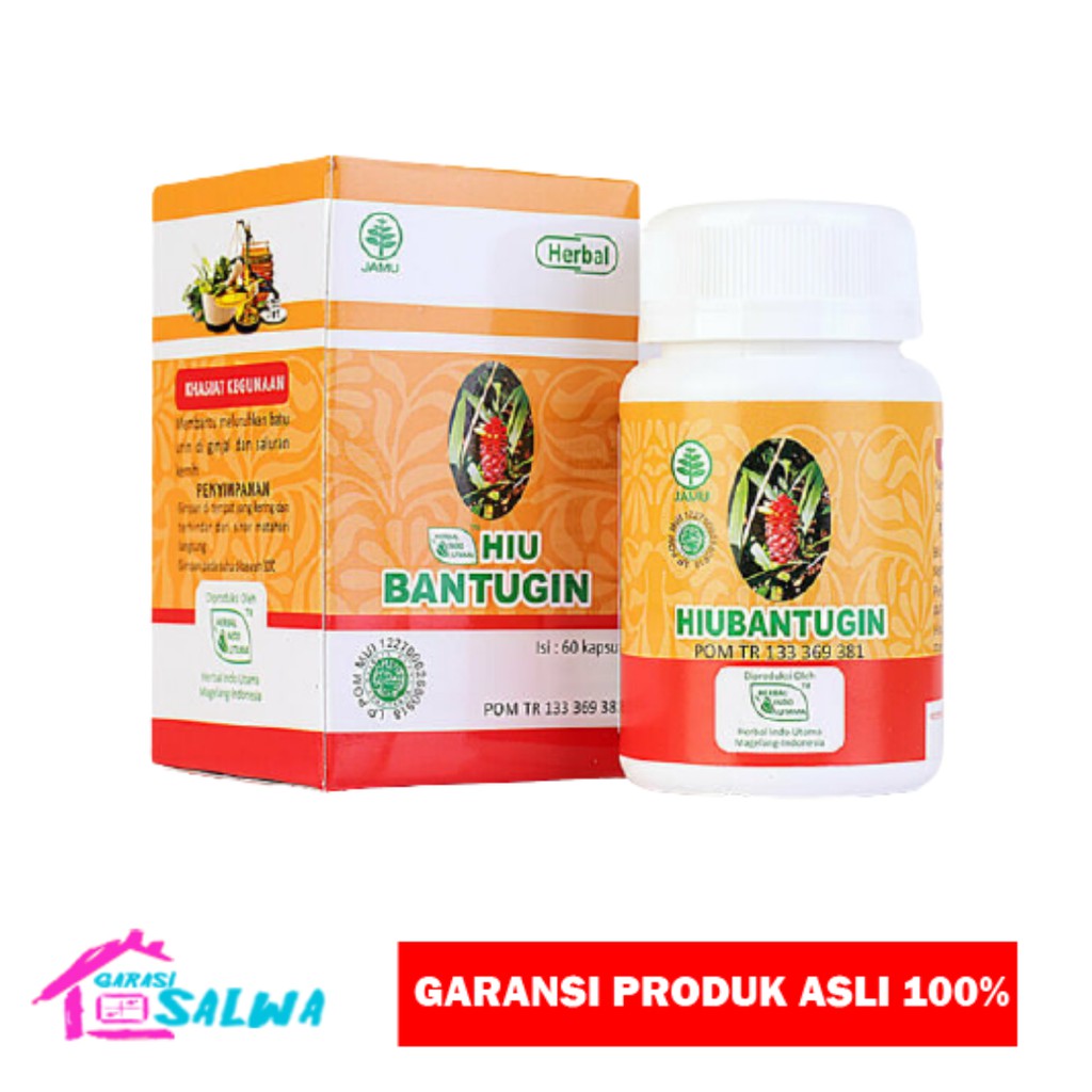 

Kapsul Herbal HIU BANTUGIN Original 60 Kapsul HERBAL INDO UTAMA Asli Sehat Alami 60kapsul