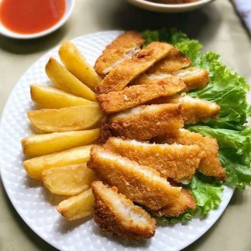 

DORI KATSU 1KG DAPAT 4 FILLET. TINGGAL GORENG