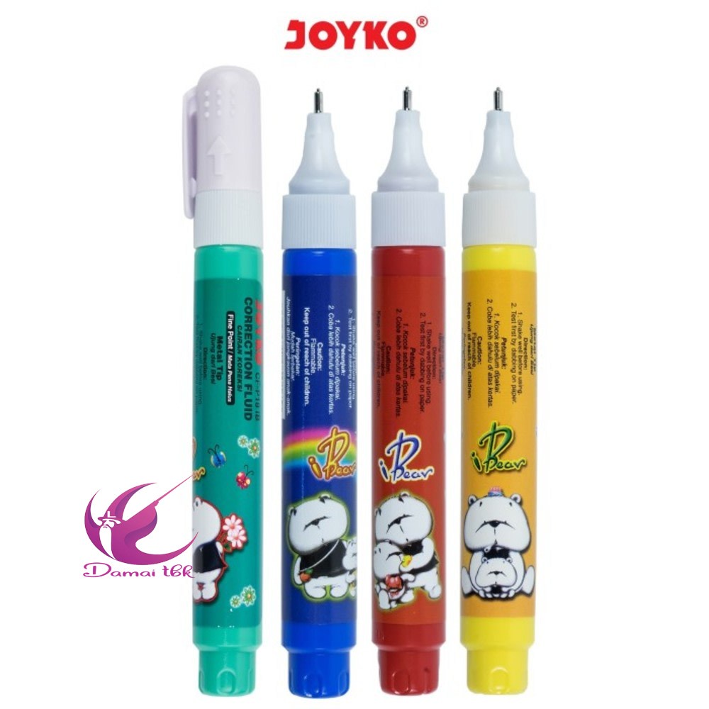 

Correction Fluid Cairan Koreksi Penghapus Cair Joyko CF-P18IB