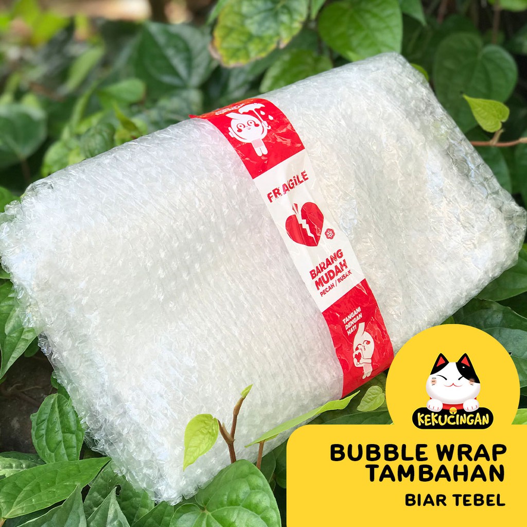 PLUS BUBBLE WRAP Sebagai TAMBAHAN PACKING Biar Makin TEBAL &amp; AMAN