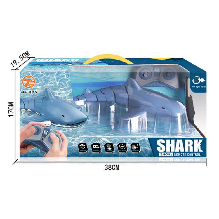 Mainan Remot Kontrol Ikan Hiu | RC Shark Remote Control Edukatif