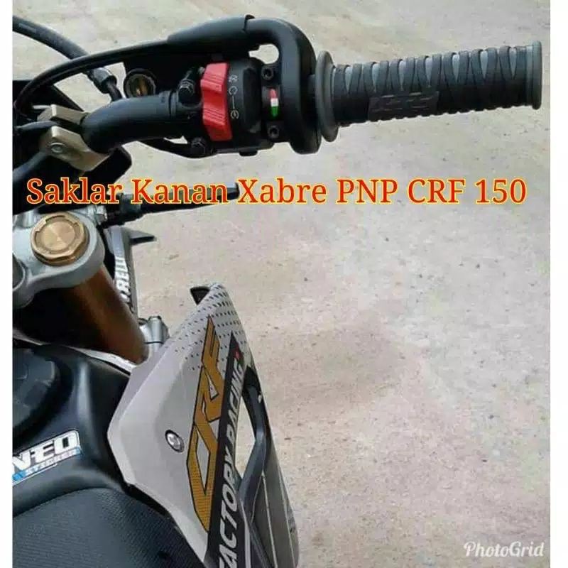 Paket Gas Spontan 2 Kabel Plus Saklar Xabre Yamaha R15 R25 Vixion Ninja RR Crf KLX CBR 150R