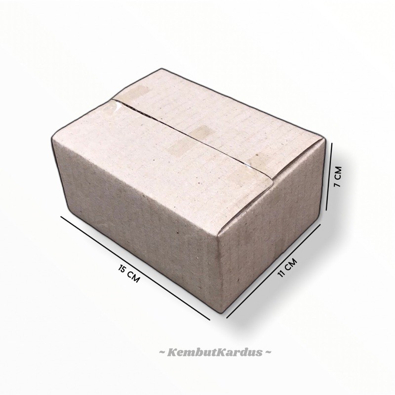 

KARDUS BOX KARTON POLOS UK 15x11x7 PACKING OLSHOP