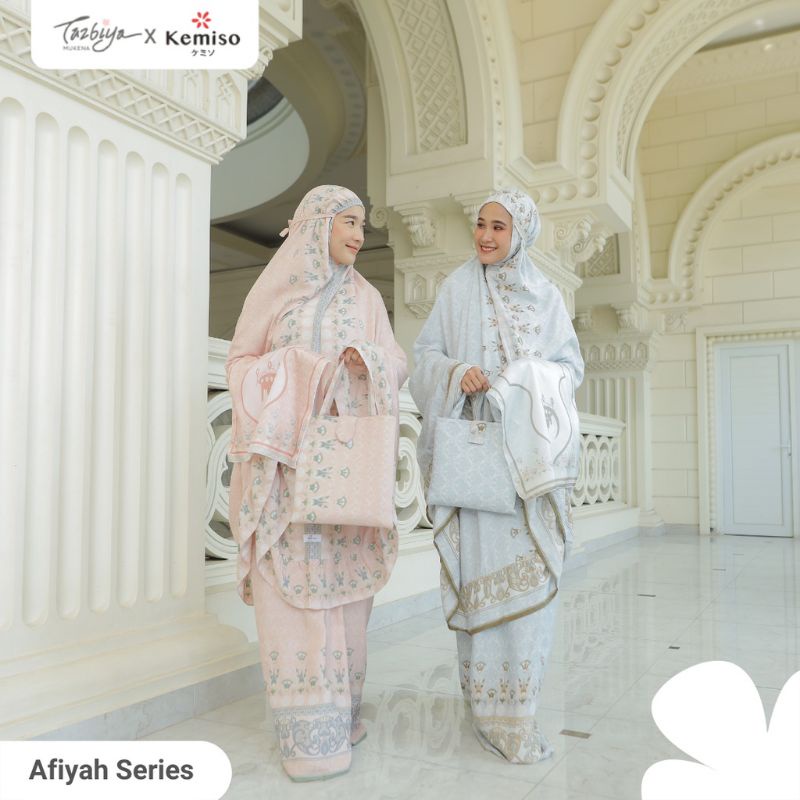 MUKENA TAZBIYA X KEMISO AFIYAH SAJADAH SERIES ALLSIZE