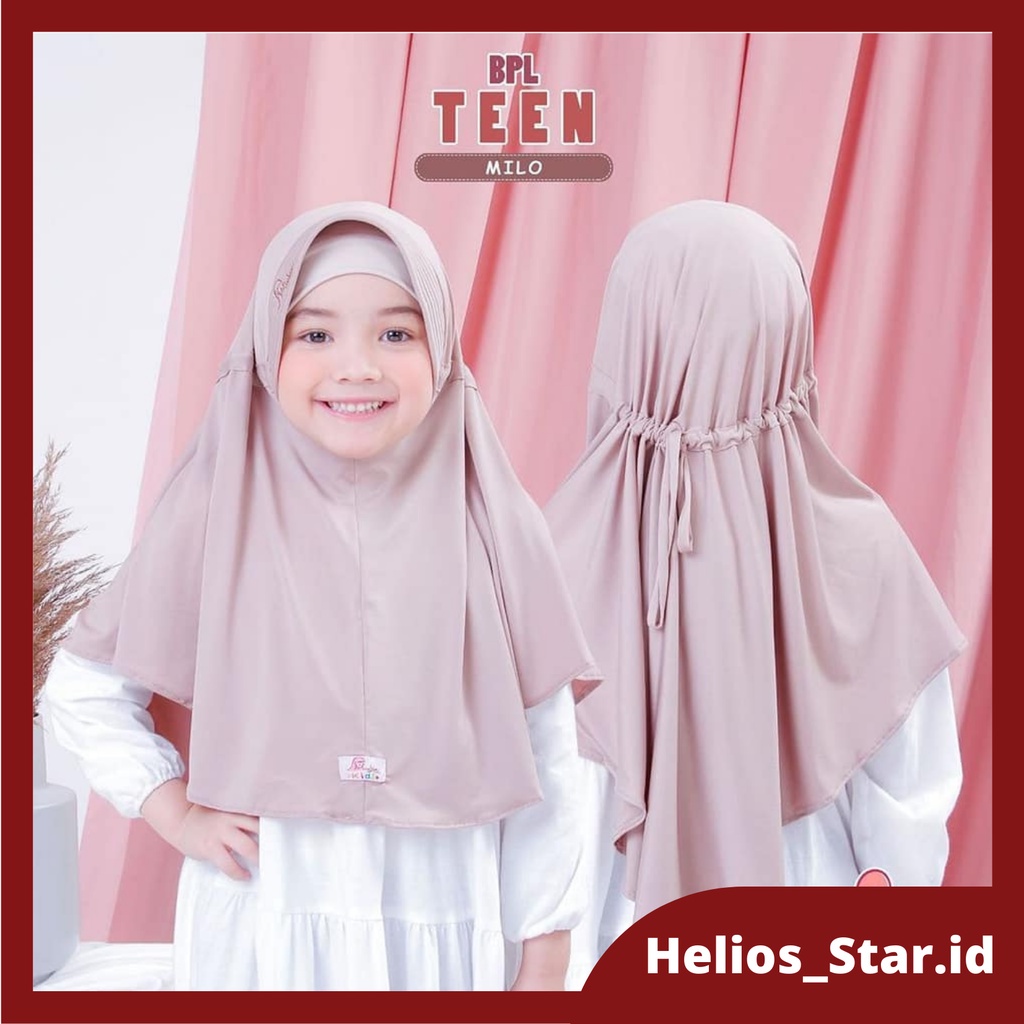 Jilbab instant/hijab/Serut ANAK Polos almadinah/ Daily Serut Anak Jilbab Jersey premium/ Kerudung Instand Hijab Adiba