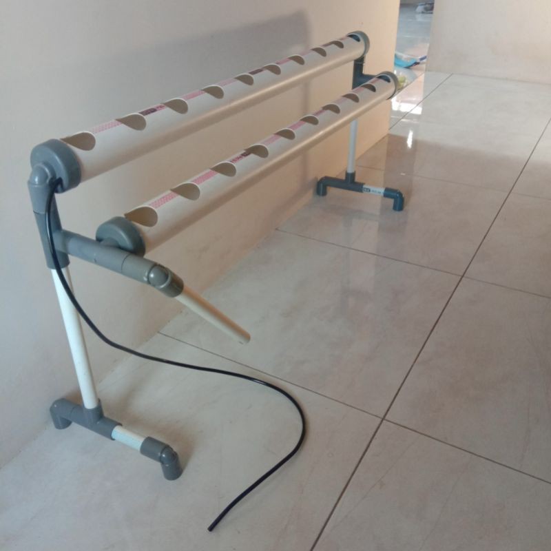 Instalasi Hidroponik Set DFT 20 Lubang Tanam