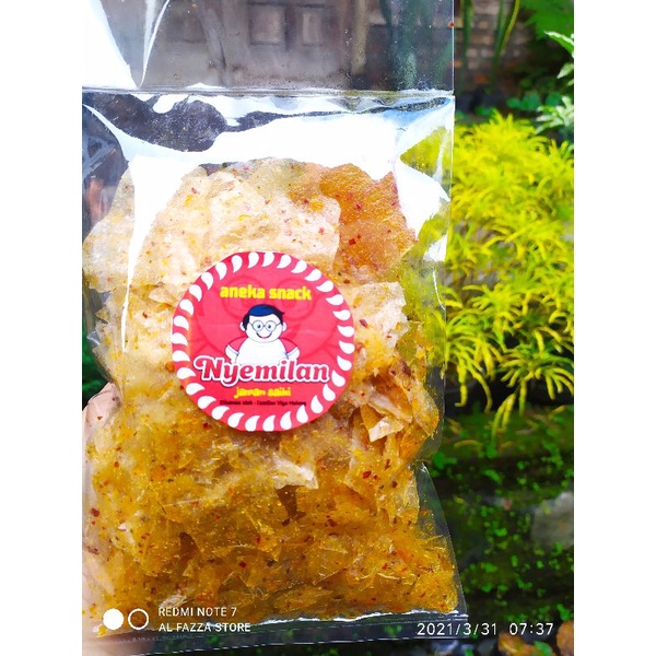 

kripik kaca extra pedas