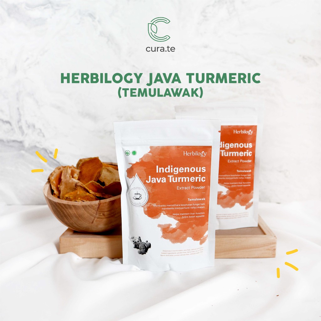 Jual Herbilogy Java Turmeric (Temulawak) Extract Powder 100g Shopee