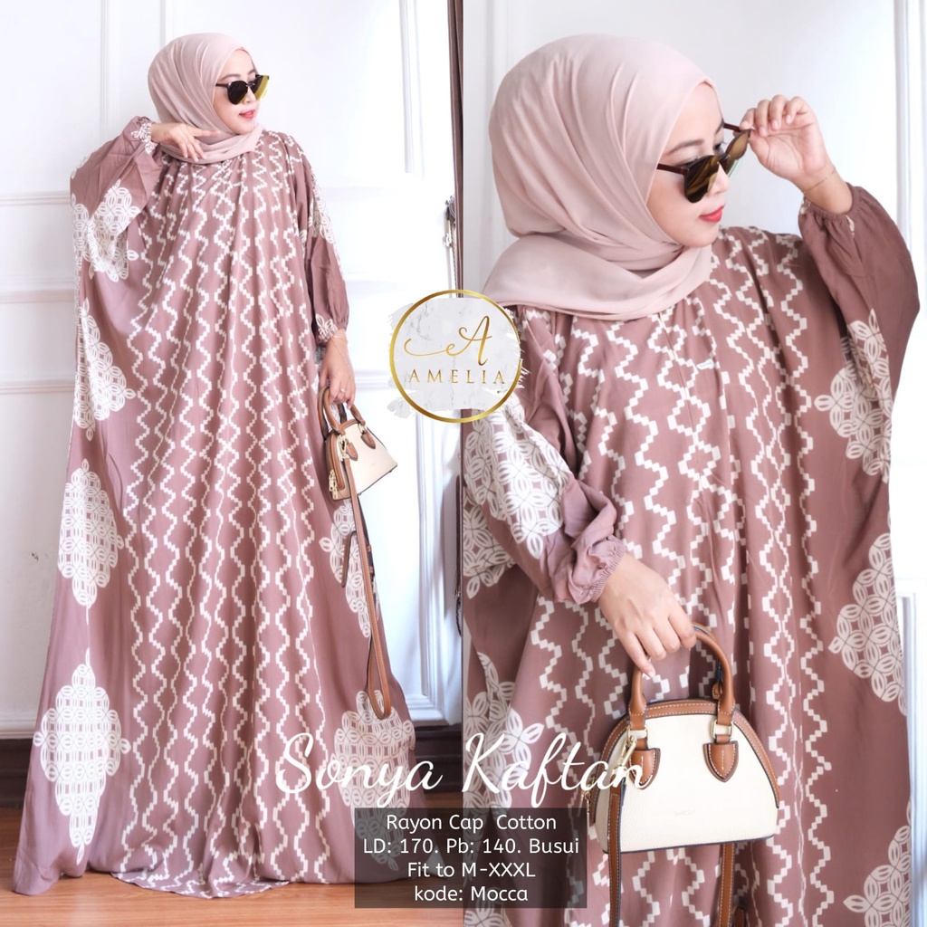 [NEW]GAMIS KAFTAN OOTD//SONYA/IRANA BY AMELIA
