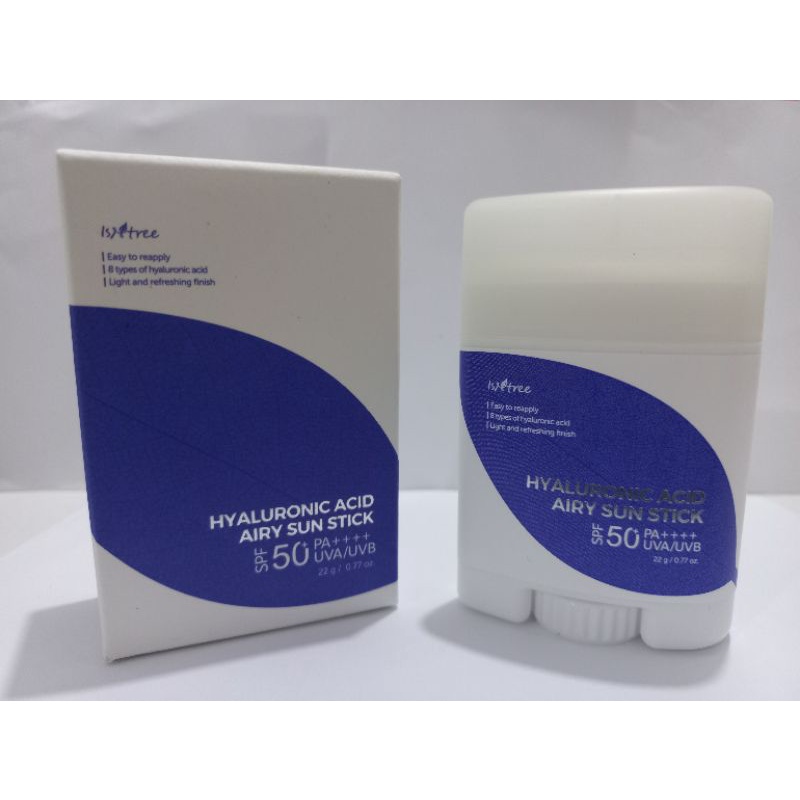 Isntree hyaluronic acid airy sun stick 22g