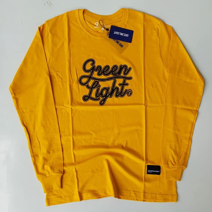 BAJU KAOS TSHIRT DISTRO PRIA GREENLIGHT GRENLIGHT GRLT ARIEL NOAH  LENGAN PANJANG COWOK ORIGINAL
