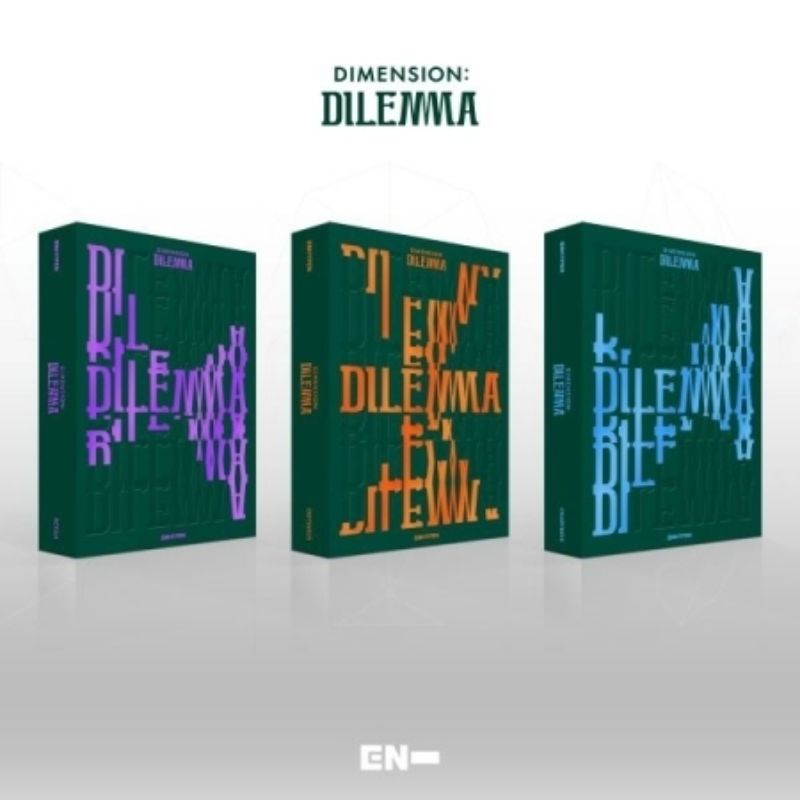 [PREORDER] ENHYPEN - DIMENSION: DILEMMA (Weverse Benefit / Apple Music Benefit) (1st Album) (POB