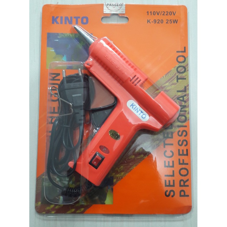 Glue Gun 25 Watt Kinto / Lem Tembak 25w / Glue Stick / Tembakan Lem Bakar 25w / Alat Glue Gun 25w