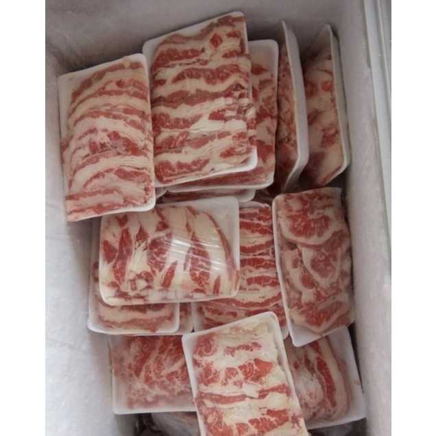 

US Beef Shortplate | USA Beef Slice | Daging BBQ 500 gram Yoshinoya / Shabu - Kota Depok