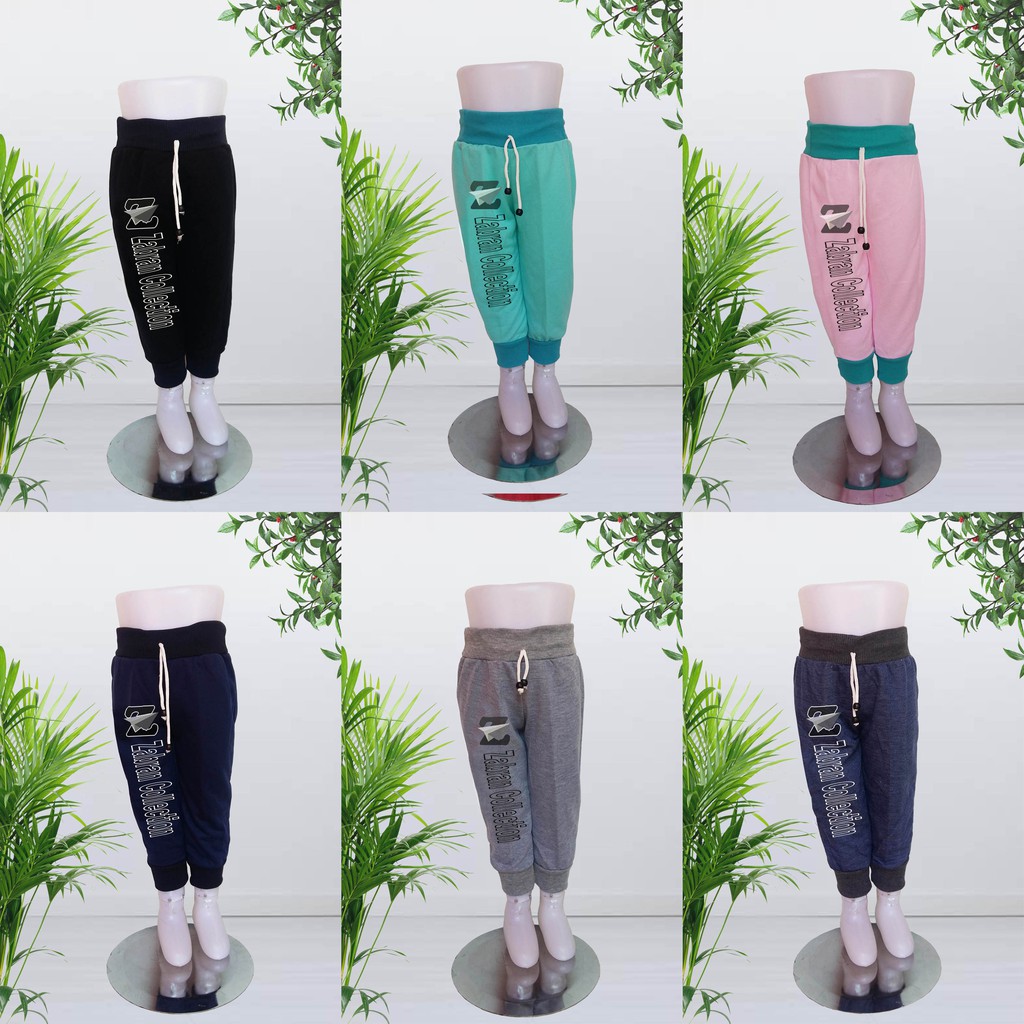 Isi 6 Celana Panjang Anak Joger /Celana Training Anak ( Ukuran 1 sampai 3 Tahun)