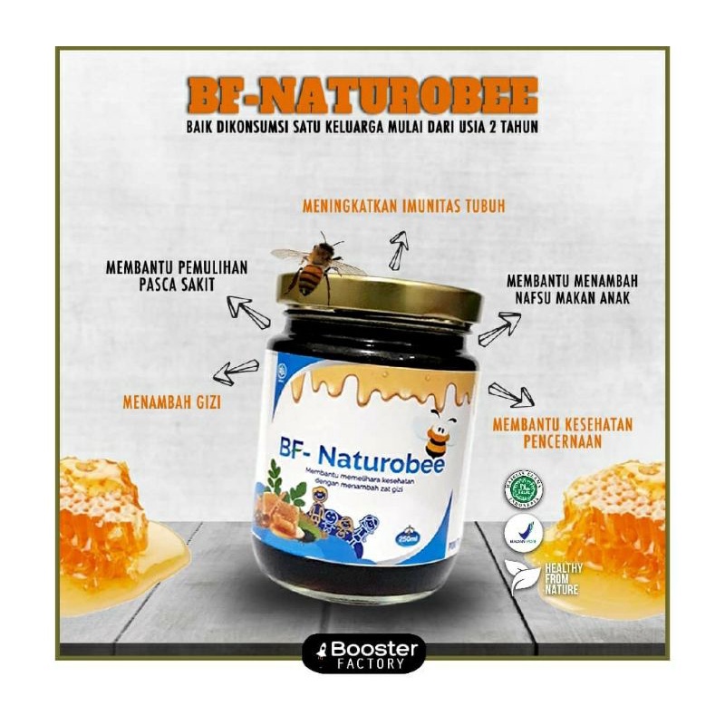 

BF - Naturobee 250ml Booster Factory Ummu Balqis (Gratis Sendok Kayu)