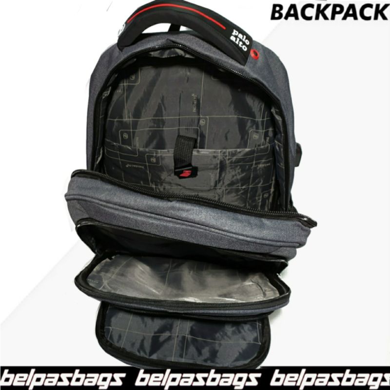 Tas punggung pria ransel laptop backpack Alto 908