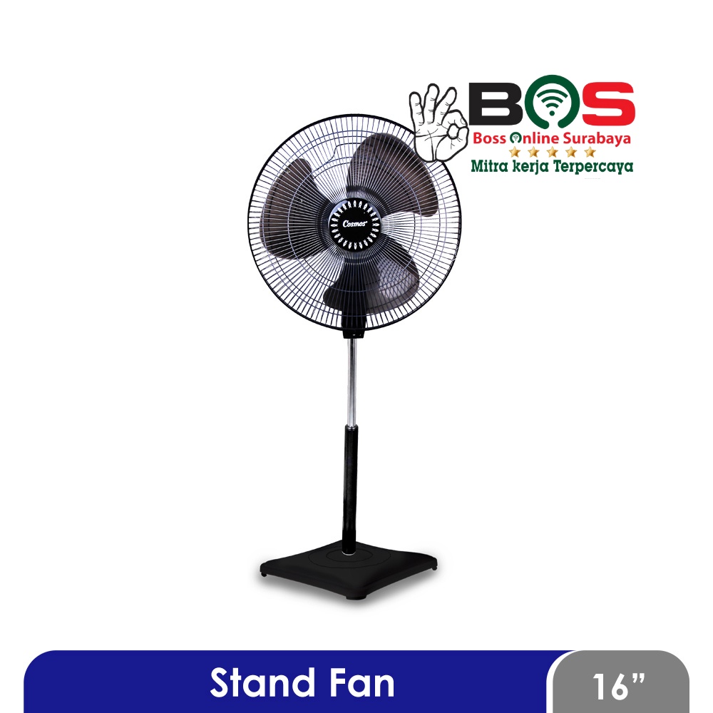 Stand Fan Cosmos Kipas Angin Berdiri 16 SDB 16-SDB 16SDB Kipas Angin Cosmos