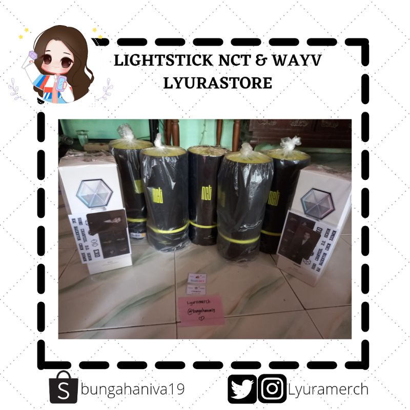 [TERMURAH] READY NCT & WAYV OFFICIAL LIGHTSTICK