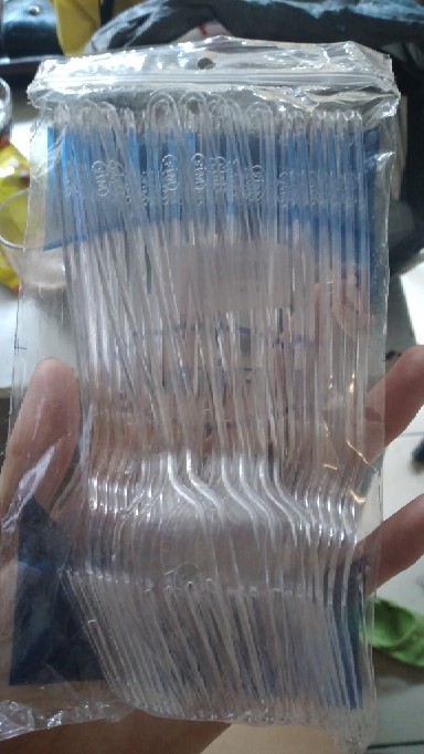 Garpu Makan Bening ( 25 Pcs )