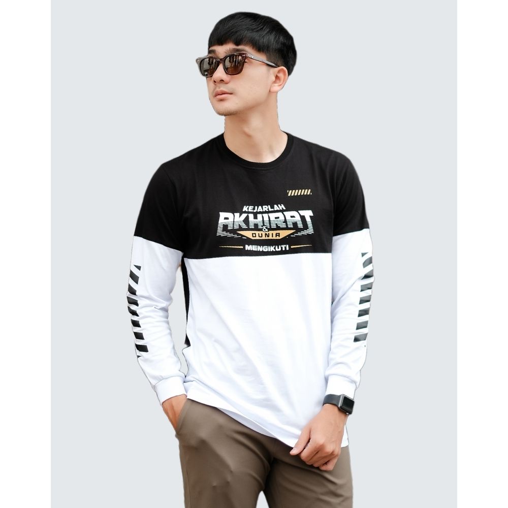 KAOS DAKWAH PRIA / BAJU KAOS DAKWAH  / KAOS DISTRO KONSEP ISLAMI / KAOS DAKWAH AKHIRAT 001 / ORIGINAL PRODUCT BY ANNAML-4