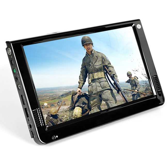 Portable TV Monitor 10 Inch DVB-T2 Analog