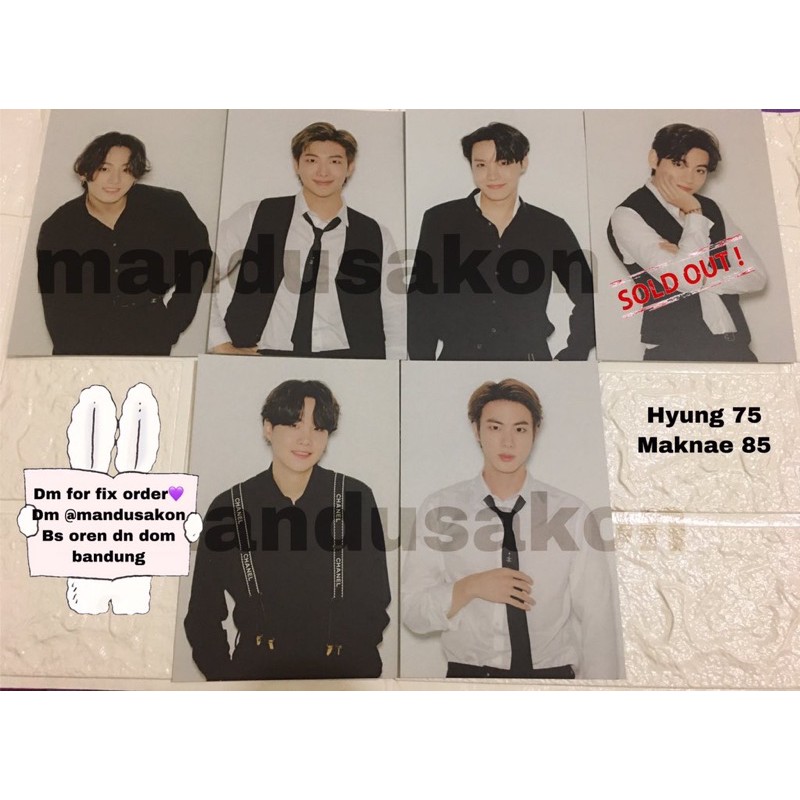 Postcard Official NYEL BTS