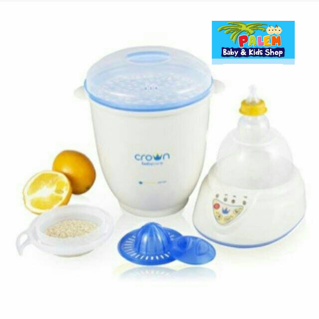 crown digital multifunction steamer 6in1 / cr888 - steril botol