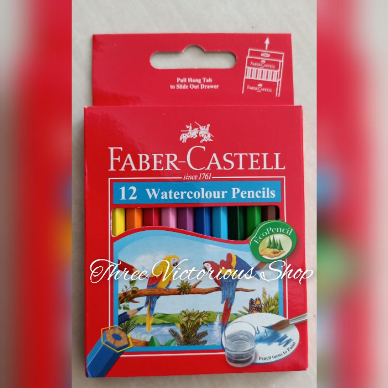 

Original watercolour pencils faber Castell pensil warna cat air