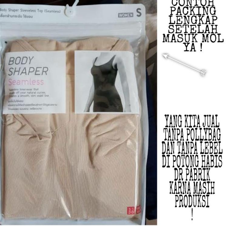 (PALING LARIS) UNIQLO BODY SHAPER SLEVELESS CAMISOL